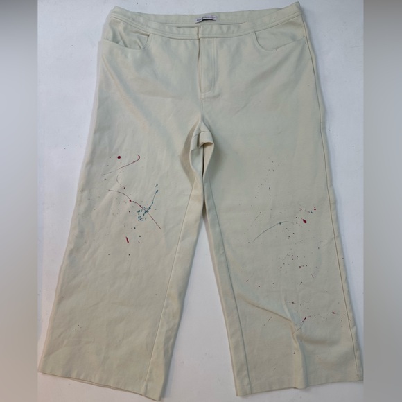 Isaac Mizrahi Pants - Isaac Mizrahi live White wide leg pants
